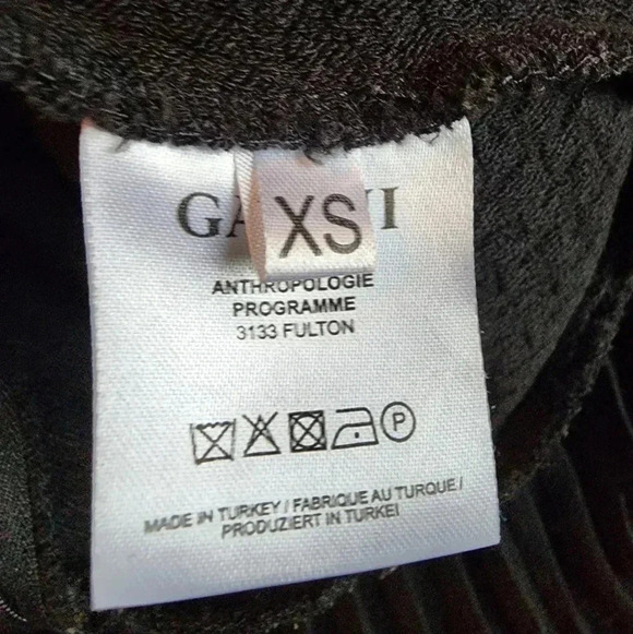 Ganni Fulton Pleated Black Dress Size XS - Picture 13 of 15